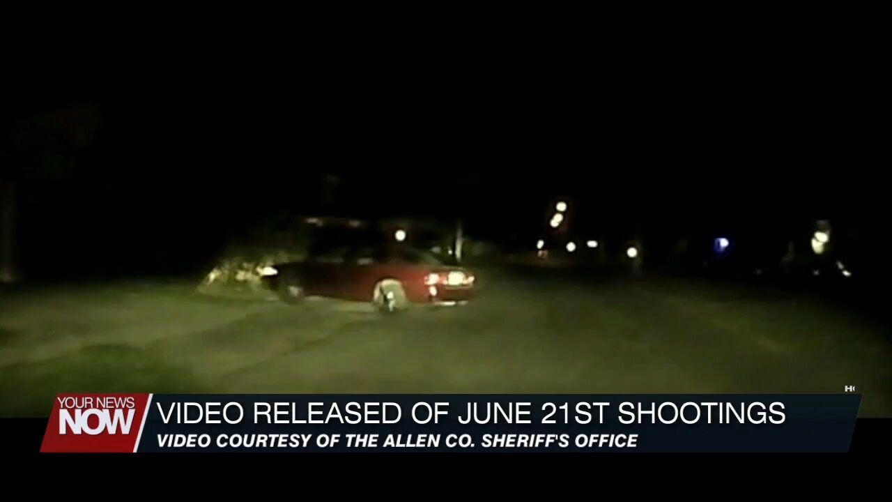 Dash camera footage shows moments before and after June 21st shooting